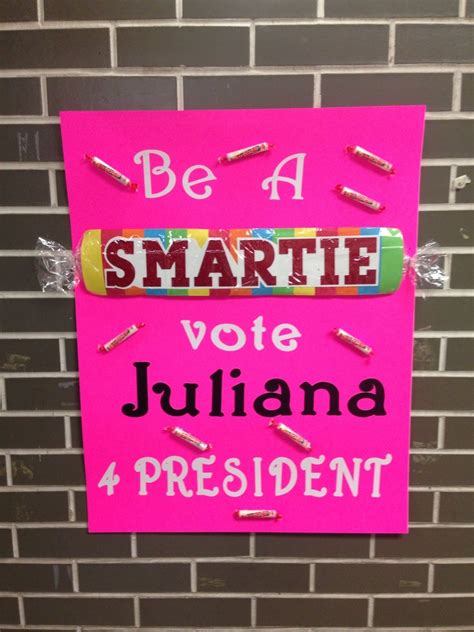 I ended up being elected for Student Government secretary. . Student council campaign poster ideas